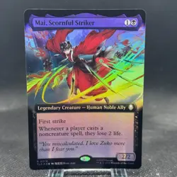 Mai, Scornful Striker Extended Art Foil Avatar The Last Airbender MTG TLA #0374 - Image 1