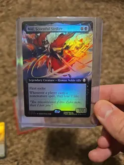 Mai, Scornful Striker Extended Art Foil - Image 1