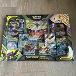 Pokemon Tag Team Powers Collection, Espeon & Deoxys GX, Promo, New And Sealed - Image 1