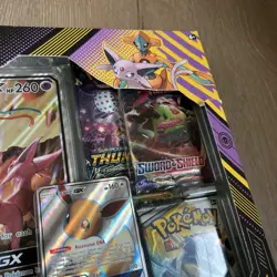 Pokemon Tag Team Powers Collection, Espeon & Deoxys GX, Promo, New And Sealed - Image 5