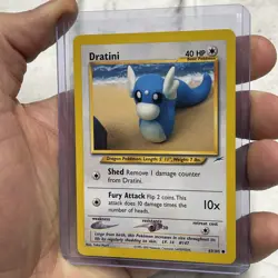 Dratini 63/105 | Neo Destiny | Non Holo Pokemon Card NM/MT Pokemon Nintendo WOTC - Image 2