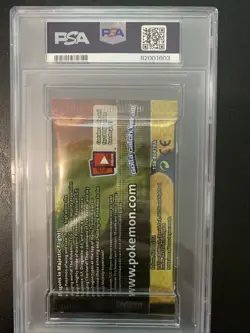 PSA 8 2018 Sun Moon Dragon Majesty Sealed Booster Pack Pokemon Cards Charizard - Image 2