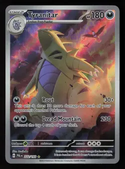 Tyranitar - 222/193 SV02: Paldea Evolved Pokemon TCG NM - Image 1