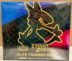 Pokemon TCG: Crown Zenith Elite Trainer Box - ETB Factory Sealed NEW Lucario - Image 1
