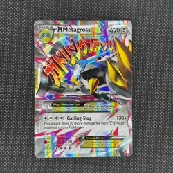 M Metagross EX - XY35 - XY Black Star Promo - Ultra Rare Holo - LP - Pokemon TCG - Image 2