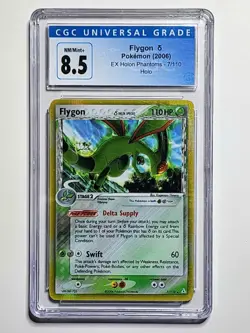 Pokemon | Ex Holon Phantoms | Flygon | #7/110 | Holo | CGC 8.5 | English - Image 1