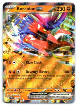 Koraidon ex Pokemon Holo Promo SV: Scarlet & Violet Promo Cards 197 - Image 1
