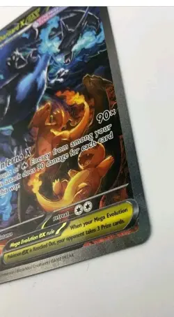 Mega Charizard X EX SIR 125/094 Phantasmal Flames English Pokemon TCG Mint cond - Image 2