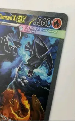 Mega Charizard X EX SIR 125/094 Phantasmal Flames English Pokemon TCG Mint cond - Image 3