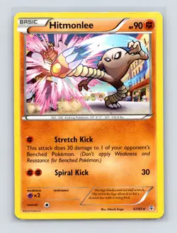 Pokemon TCG Hitmonlee 47/83 Generations Normal HP - Image 1
