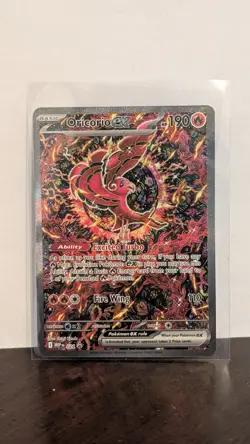 ORICORIO EX 024 Black Star Charizard UPC Promo Pokemon TCG Phantasmal Flames - Image 3
