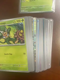 Pokemon SV Black Bolt Base Set Starter Set - 77 Cards 10 Reverse 1 PB & 1 Master - Image 2