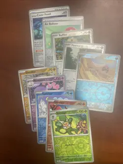 Pokemon SV Black Bolt Base Set Starter Set - 77 Cards 10 Reverse 1 PB & 1 Master - Image 3