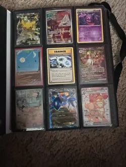 Pokemon Card Collection, Binder Of Rare Cards Half Full. - Image 2