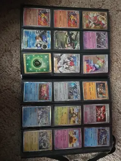 Pokemon Card Collection, Binder Of Rare Cards Half Full. - Image 3