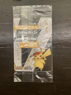 Sealed Ash's Pikachu Pokemon TCG SM108 2017 Promo Card Pokemon 'I Choose You” - Image 3