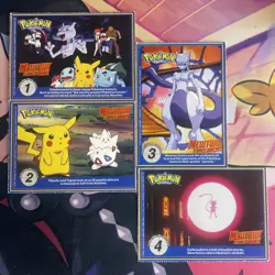 Vintage Pokemon Trading Cards 1999 Topps TV Animation Series - Image 1