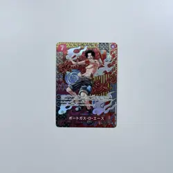 One Piece Card Game - Portgas D. Ace OP02-013 SP | Japanese Alternate Art - Image 1