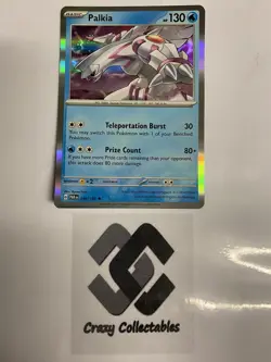 Pokemon Cards Palkia 040/182 Paradox Rift Holo Mint Condition Card - Image 1