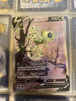 Pokemon TCG Chilling Reign 245/264 Celebi V Alternate Full Art Rare Card *MINT* - Image 1