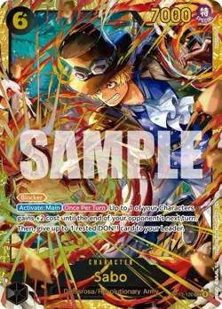 Sabo SEC - OP13-120 - OP13 - One Piece Card Game - Image 1