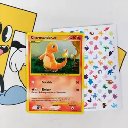 Charmander (101/100) D&P Stormfront Holo Swirl Secret Rare Pokemon Card 2008 - Image 1