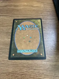 MTG Magic The Gathering Blank Filler Card Misprint Error Black Border - Image 2