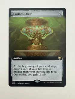 Cosmos Elixir Borderless MTG Magic the Gathering Card NM Near Mint KHM - Image 1