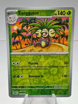 Exeggutor Reverse Holo 103/165 Scarlet & Violet 151 Pokemon Card - Image 1