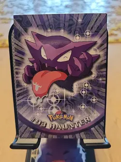 Pokemon Topps Haunter #93 Card TV Animation Non-Holo Blue Label 1st Printing NM - Image 1