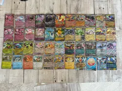 Pokemon TCG EX Holo V Lot of 40 Different Cards NM/M No Duplicates See Pics - Image 1