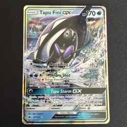 Tapu Fini GX 39/147 SM Burning Shadows Ultra Rare Card NM Condition - Image 1