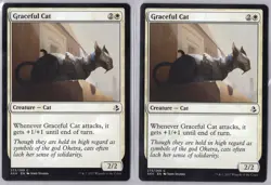 2x Graceful Cat *PDE* - Amonkhet - Near Mint - Image 1