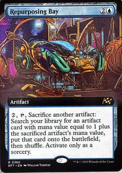 Repurposing Bay (Extended Art) Non- Foil R Aetherdrift 380 NM - Image 1
