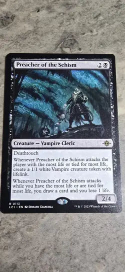 Preacher of the Schism The Lost Caverns of Ixalan Regular Creature MTG NM - Image 1