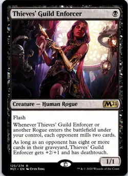 Thieves' Guild Enforcer - Promo Pack: Core Set 2021 #125 - NM - Image 1