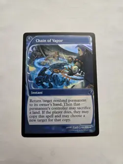 Magic MTG Mystery Booster 2 Chain of Vapor FOIL Future Sight Frame NEAR MINT NM - Image 1