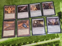 MTG Artifact x8 Joven's Tools/Weapon Rack/Zelyon Sword/Armory of Iroas - Image 1