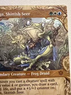 Helga, Skittish Seer (Showcase) - NM MTG Legendary Otter - Image 4