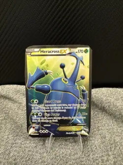 Heracross EX - 105/111 - XY Furious Fists - Full Art - Pokemon TCG HP - Image 1