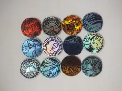 Pokemon TCG COIN LOT 12 coins - Image 1