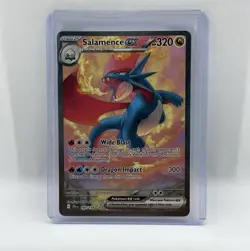 Salamence EX 187/159 Pokemon Journey Together SIR NM+ CONTENDER! - Image 1