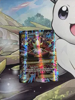 Mega M Alakazam EX 118/124- Full Art Pokemon Fates Collide 2016 - - Image 1