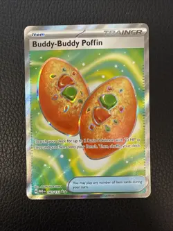 Pokemon TCG Buddy-Buddy Poffin - 167/132 - Full Art Ultra Rare - Image 1