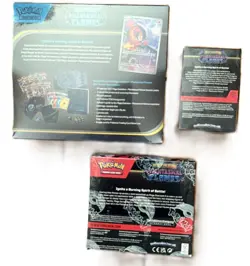 1 E Pokemon MEGA EVOLUTION PHANTASMAL FLAMES 1 Booster, 1 ETB's & 1 Bundle - Image 2