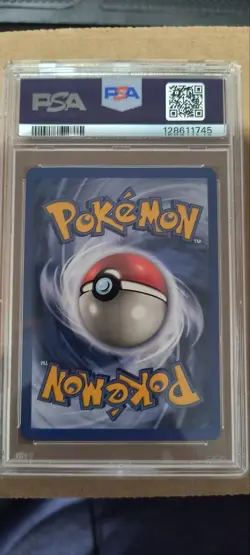 2000 Pokemon Promo Meowth-Holo #10 Game Boy Black Star PSA 8 Graded - Image 2