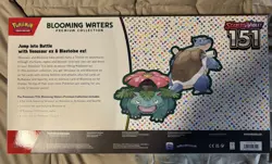 Pokemon TCG: S&V 151 Blooming Waters Premium Collection Factory Sealed Box - Image 2