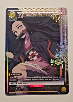 Union Arena Demon Slayer Nezuko Kamado Rare One Star UE05BT/KMY-2-002 English - Image 1