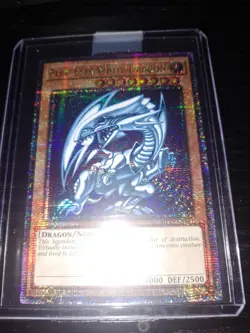 YUGIOH • BLUE-EYES WHITE DRAGON • MP24-EN001 • 1st EDITION • QCR • NEAR MINT - Image 1