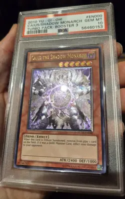 PSA 10 Caius The Shadow Monarch TU03-EN000 Ultimate Rare Yugioh Yu-Gi-Oh - Image 2